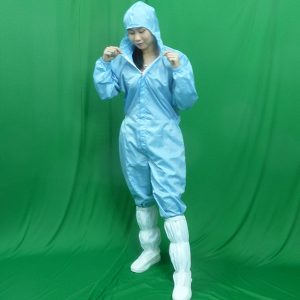 Size 4X Large Prudential Ampri CE41A31-A2 Style Cleanroom Coveralls Thai Size 